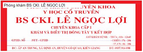 Hình ảnh Phòng khám BS CKI. LÊ NGỌC LỢI